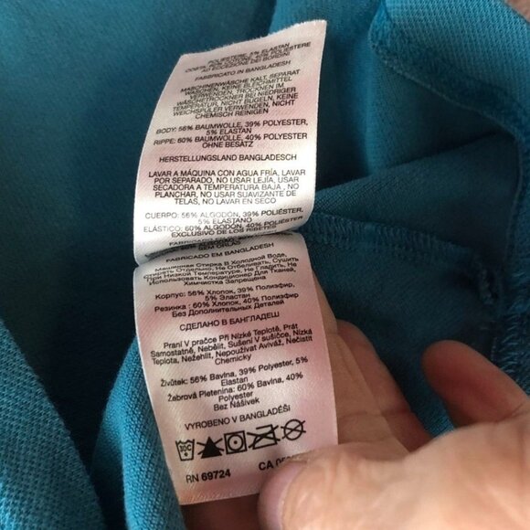 Columbia Sportswear Mens Polo Shirt Size XXL Active Fit Short Sleeve Blue Casual - Picture 8 of 10